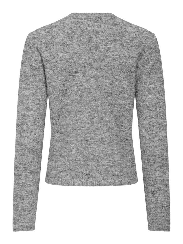Jdyalva Life L/s Embellish Pullover Knt - Grijs Melee