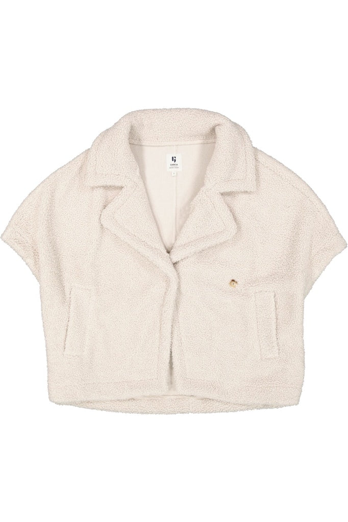 Vest Teddy - Ecru