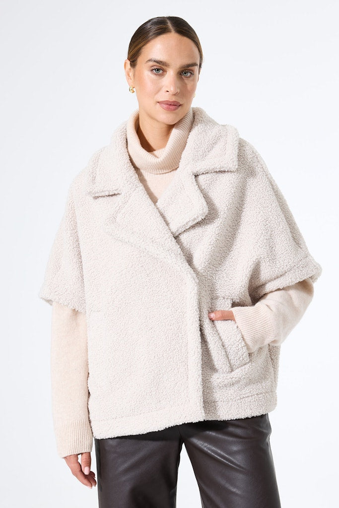 Vest Teddy - Ecru