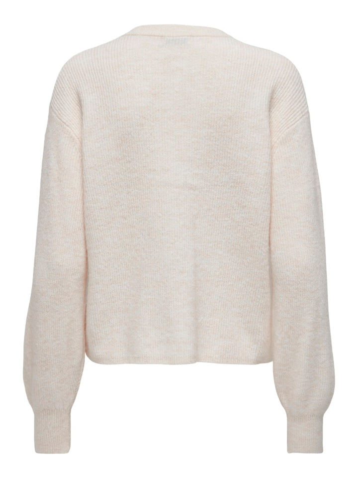 Jdylumi Life L/s Button Cardiga Knt Noos - Off-white