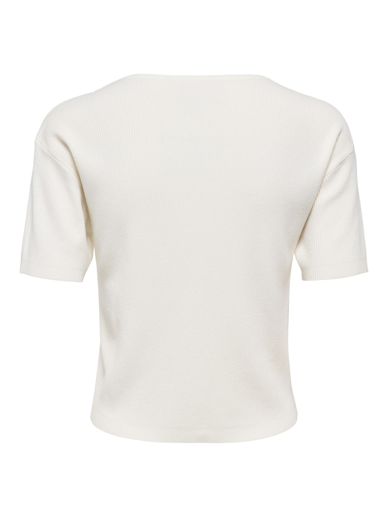 Jdygaby 2/4 O-neck Pearl Cardigan Knt - Off-white