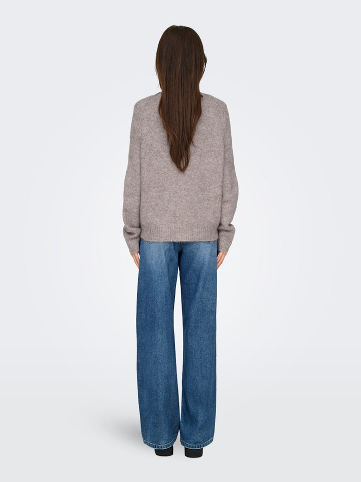 Onlzoey L/s Regular Cardigan Knt No - Zand