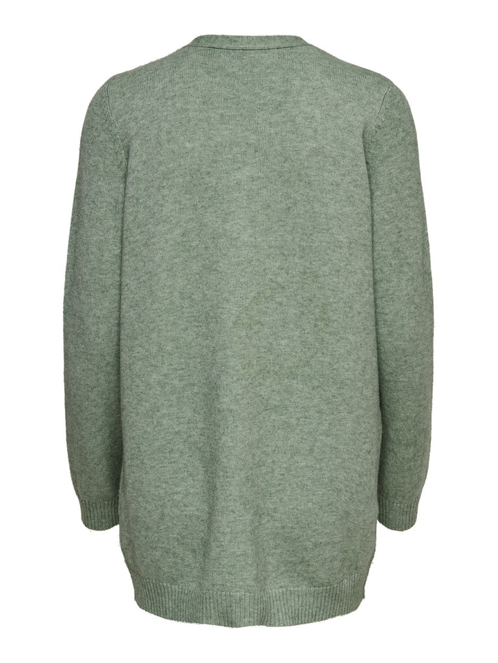 Onllesly L/s Open Cardigan Knt Noos - Oud Groen