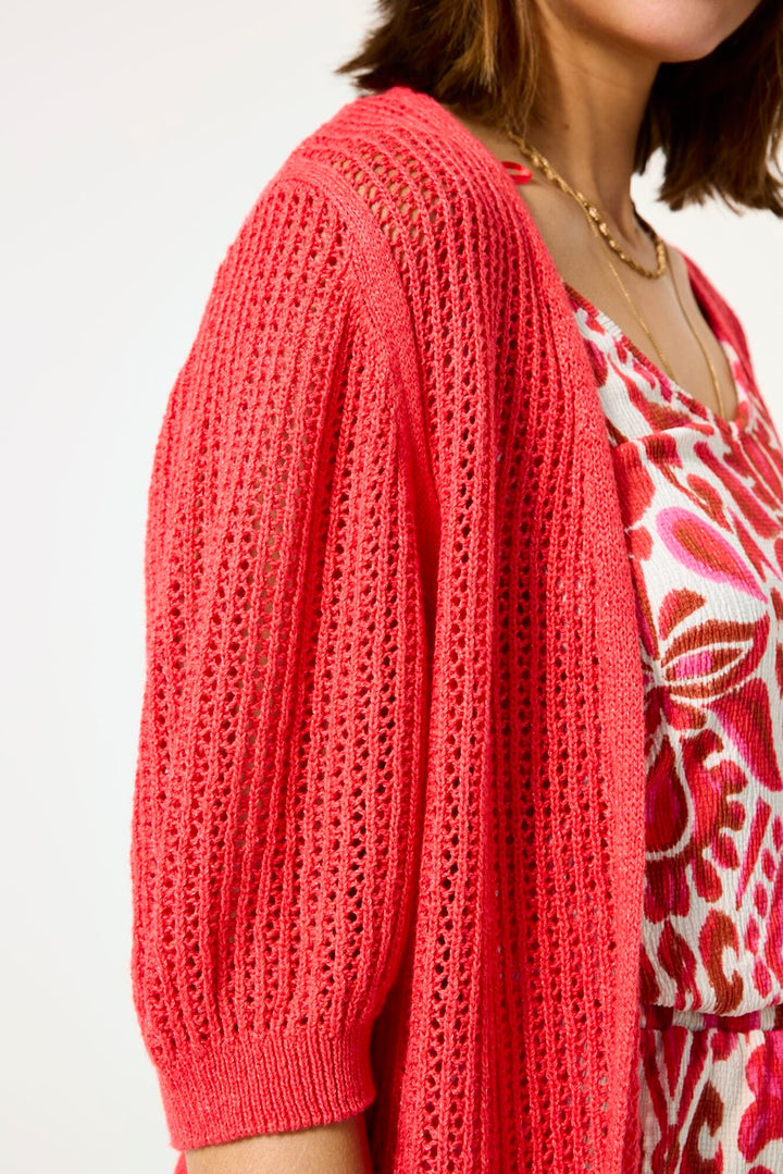Garcia - Gebreide vesten - 4249.40.0001 - Rood