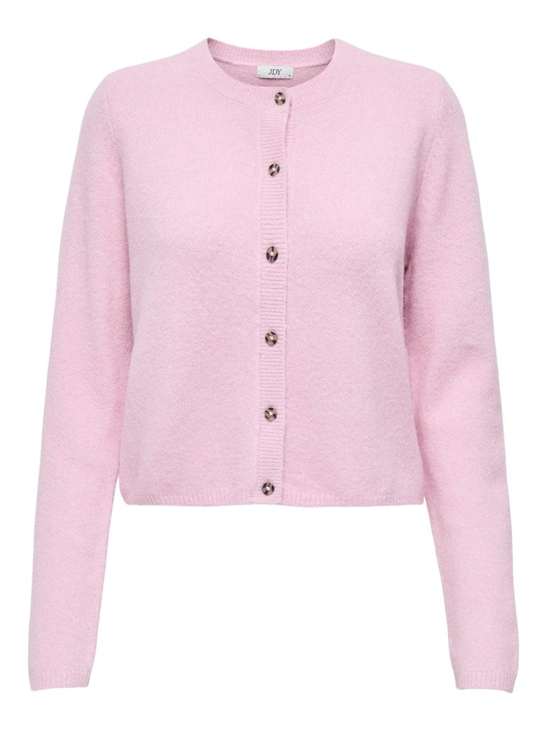 Jdychloe Life L/s Cardigan Knt Noos - Roze