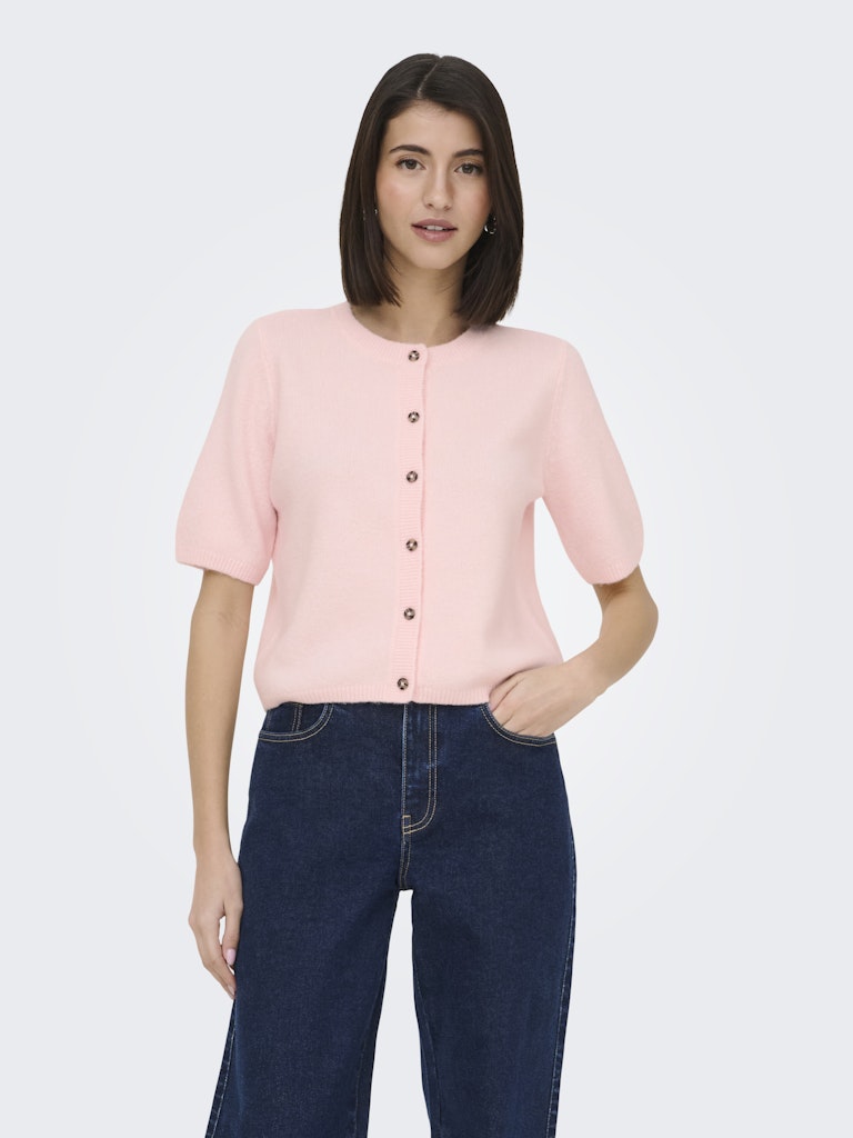 Jdychloe Life 2/4 Cardigan Knt - Licht Roze