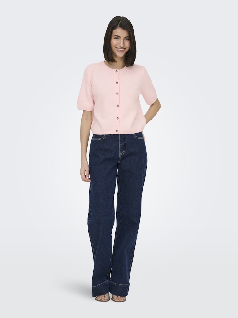 Jdychloe Life 2/4 Cardigan Knt - Licht Roze