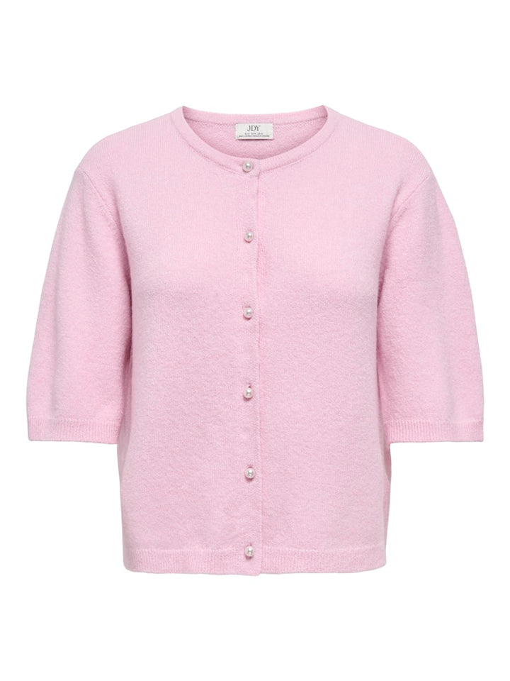 Jdyrue Life 2/4 Pearl Cardigan - Licht Roze