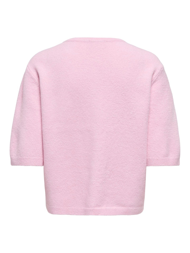 Jdyrue Life 2/4 Pearl Cardigan - Licht Roze
