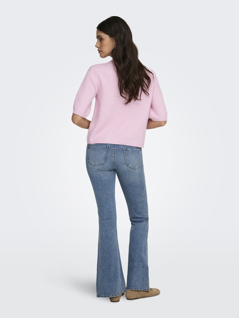 Jdyrue Life 2/4 Pearl Cardigan - Licht Roze