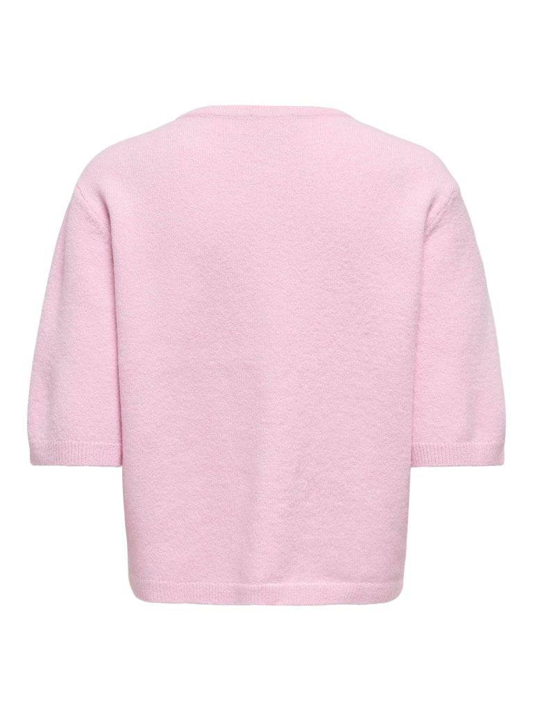Jdyrue Life 2/4 Pearl Cardigan - Licht Roze