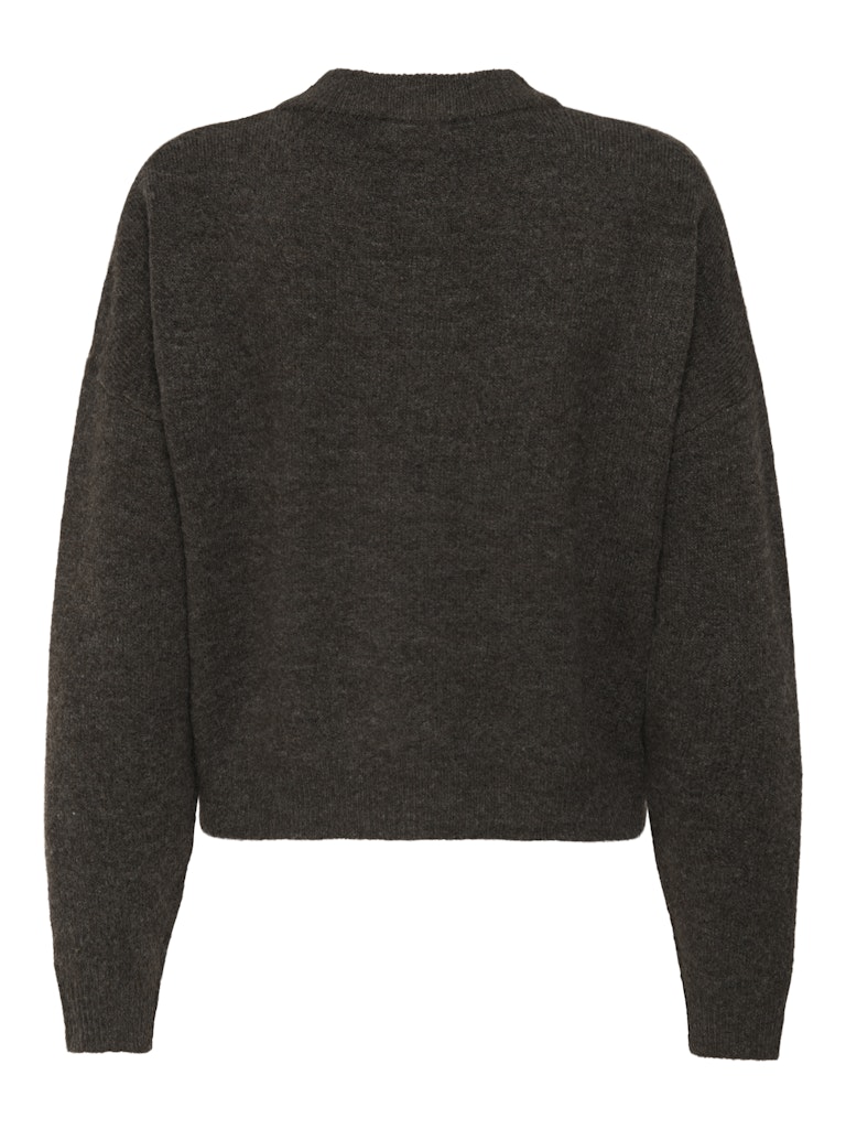 Jdydebbie L/s O-neck Cardigan Knt - Bruin