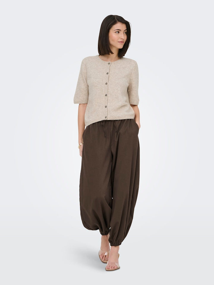 Jdychloe Life 2/4 Cardigan Knt - Licht Bruin
