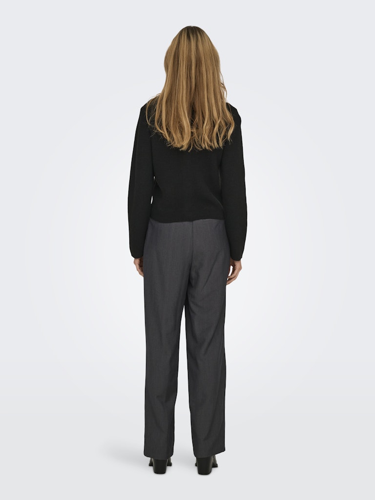 Jdykim Ls On Button Cardigan - Zwart