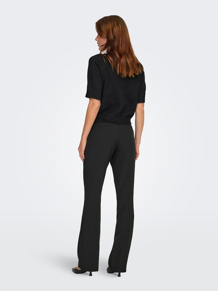 Jdyalva Life 2/4 Embel Cardigan Knt Noos - Zwart