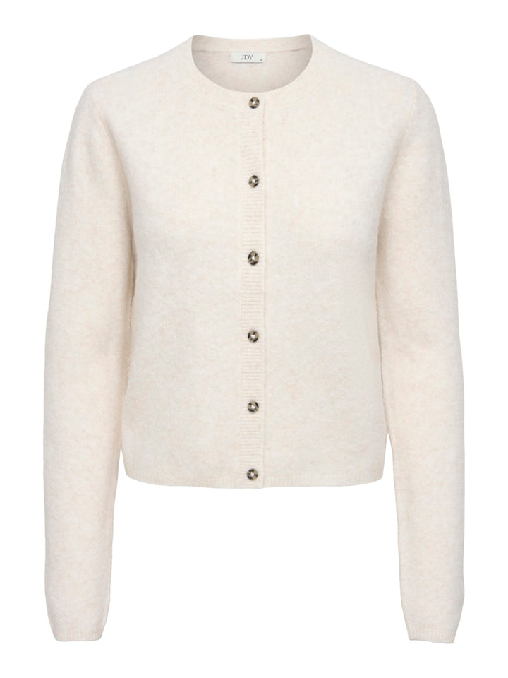 Jdychloe Life L/s Cardigan Knt Noos - Beige