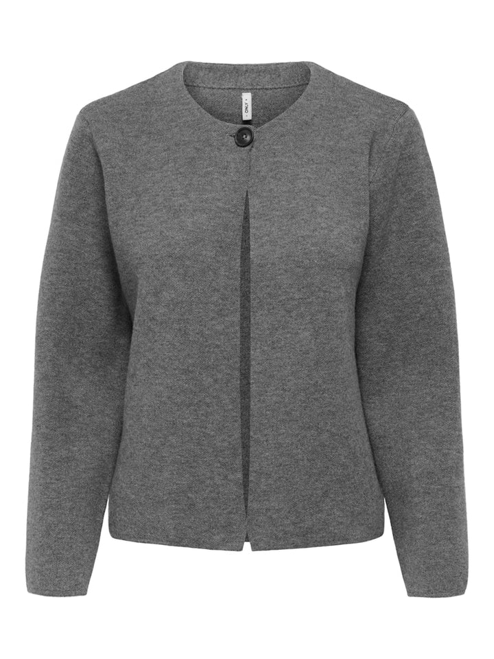 Onlanneli Life Ls Button Jacket Cc Knt - Grijs Melee