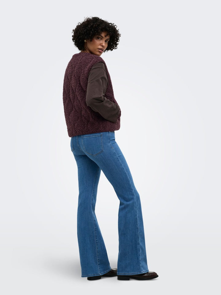 Onlines Teddy Waistcoat Cc Otw - Bordeaux
