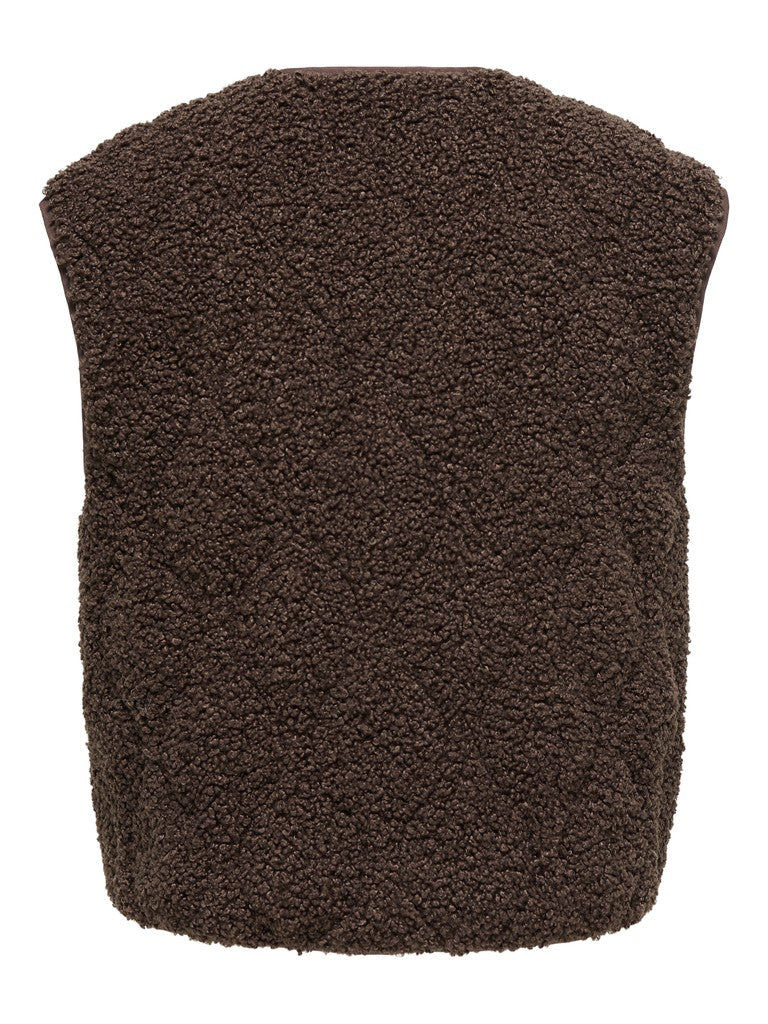 Onlines Teddy Waistcoat Cc Otw - Bruin