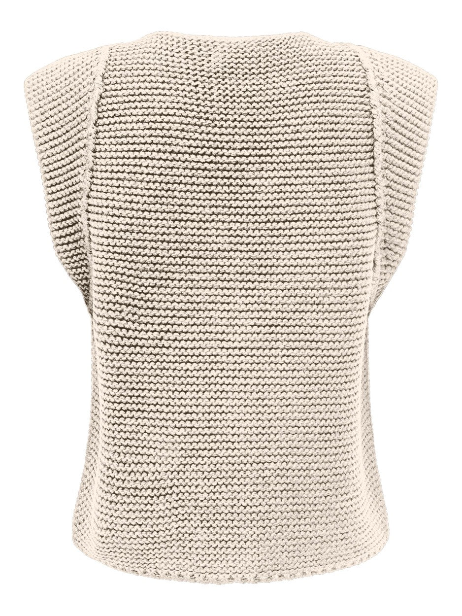 Onlloui Vest Ex Knt - Beige