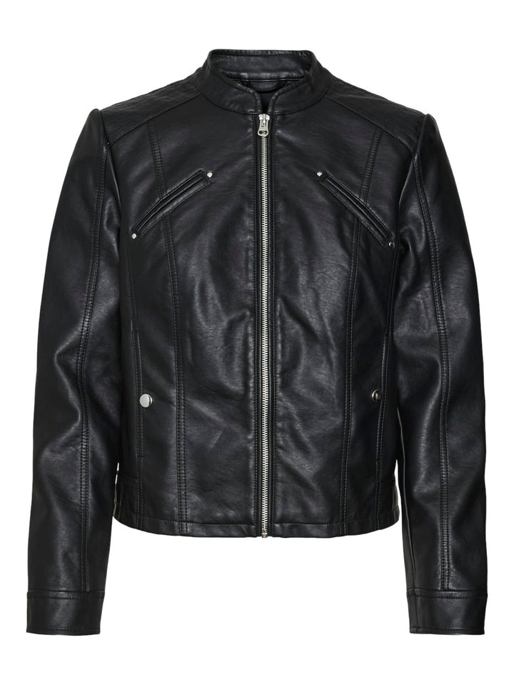 Vmfavodona Coated Jacket - Zwart