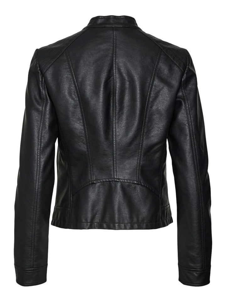 Vmfavodona Coated Jacket - Zwart