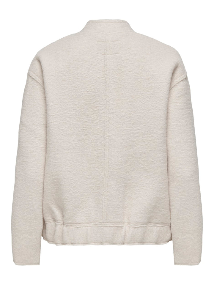 Onlsanne Boucle Bomber Otw - Beige