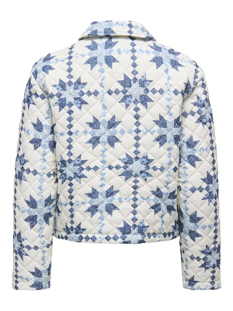 Onlbiana Quilt Jacket Cc Otw - Wit Dessin