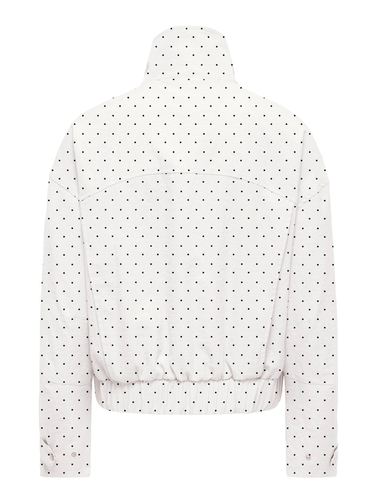 Jdynaomi L/s Jacket Wvn Exp - Wit Dessin