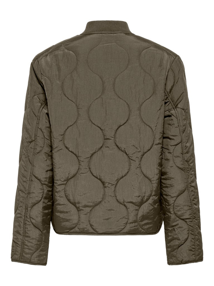 Onlsalsa Quilted Jacket Cc Otw - Olijf