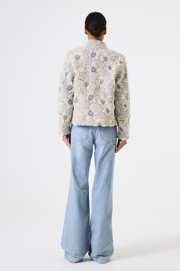 Jack Jaquard - Blauw Dessin