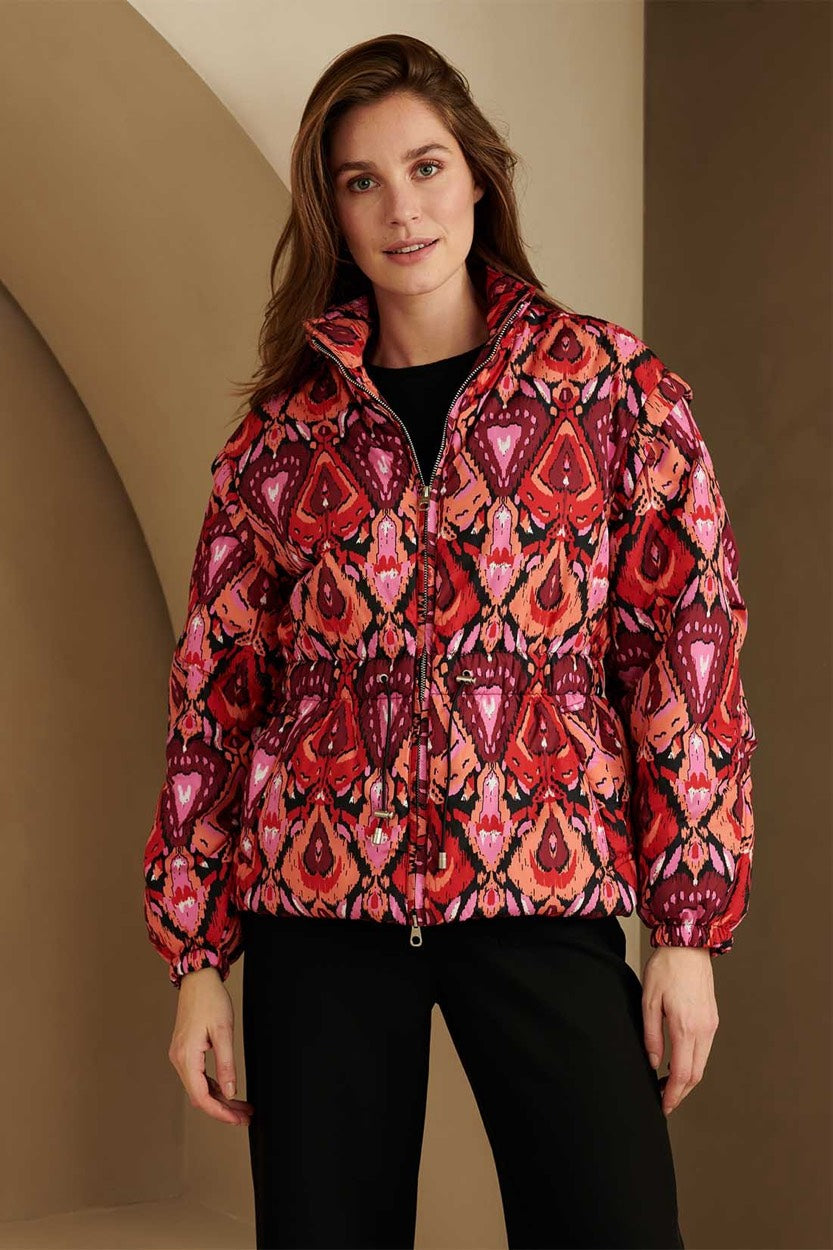 Jacket Veda - Rood Dessin