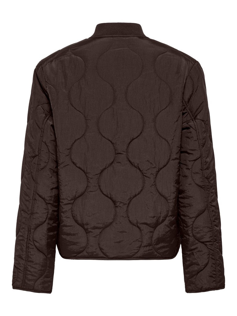 Onlsalsa Quilted Jacket Cc Otw - Bruin