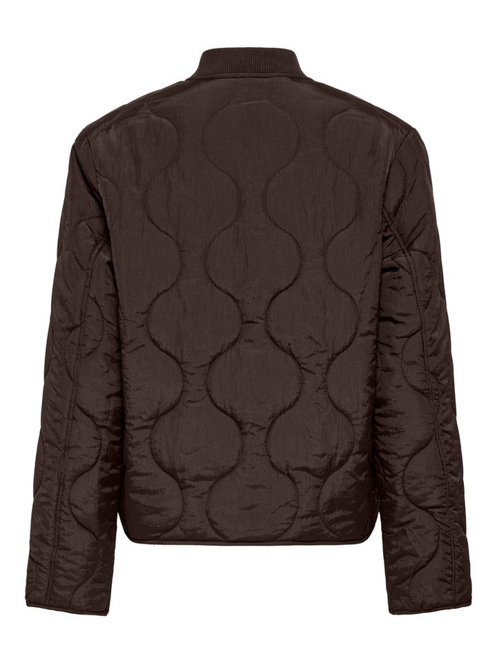 Onlsalsa Quilted Jacket Cc Otw - Bruin