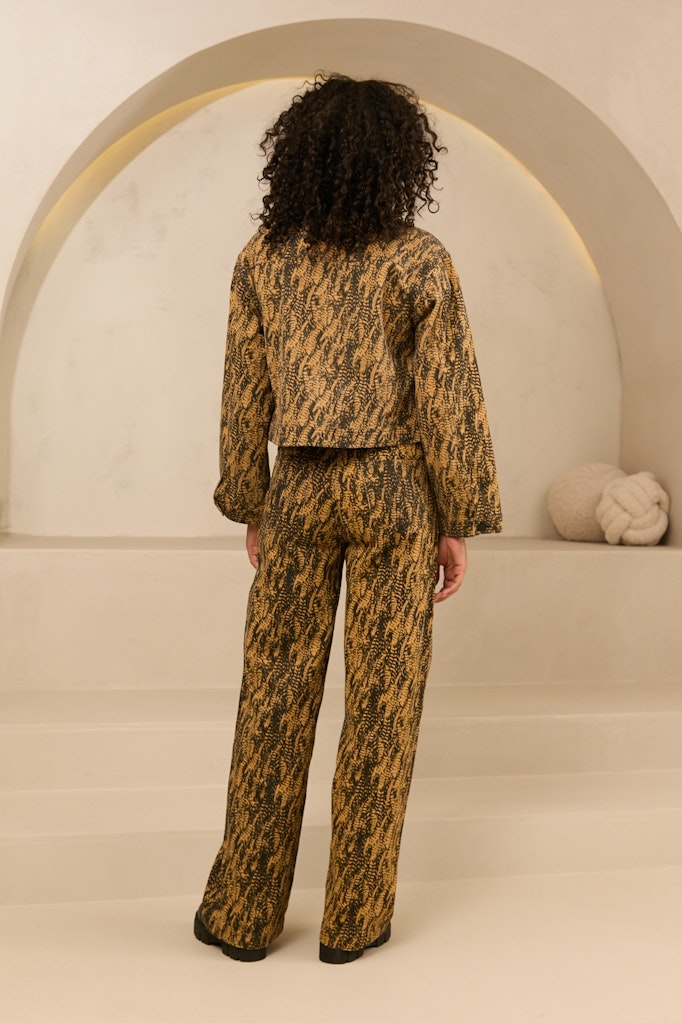 Jacket Maria - Bruin Dessin