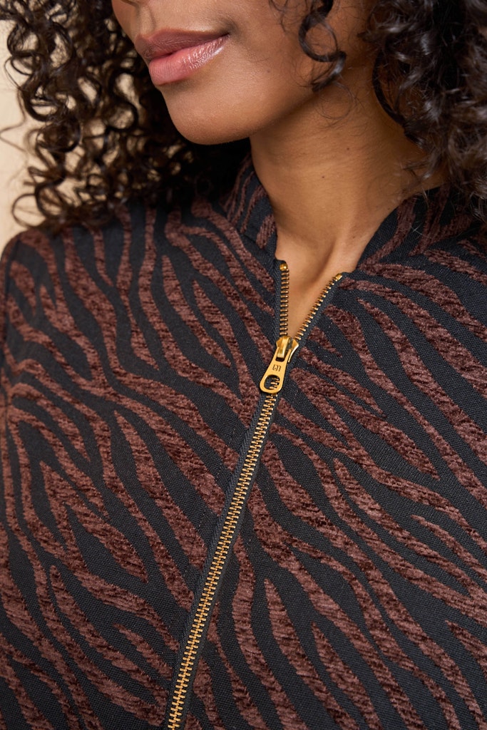 Jacket Loisa - Bruin Dessin