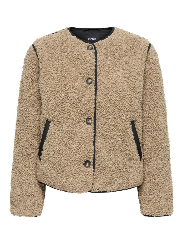Onlines Teddy Jacket Cc Otw - Bruin Dessin