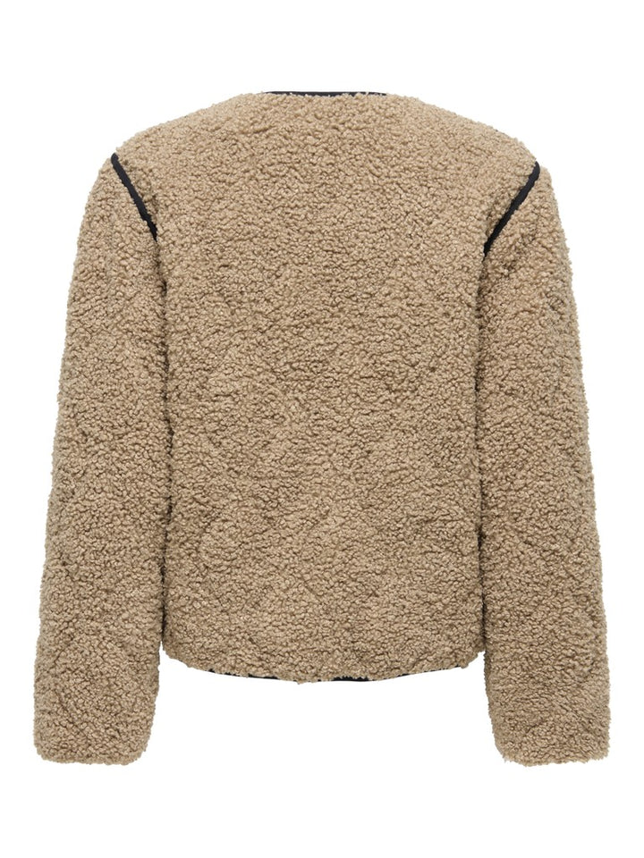 Onlines Teddy Jacket Cc Otw - Bruin Dessin