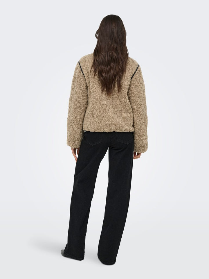 Onlines Teddy Jacket Cc Otw - Bruin Dessin