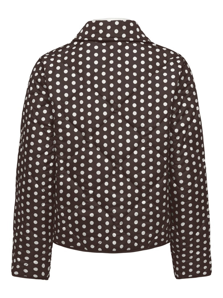 Onldottie Quilt Aop Jacket Cc Otw - Bruin Dessin