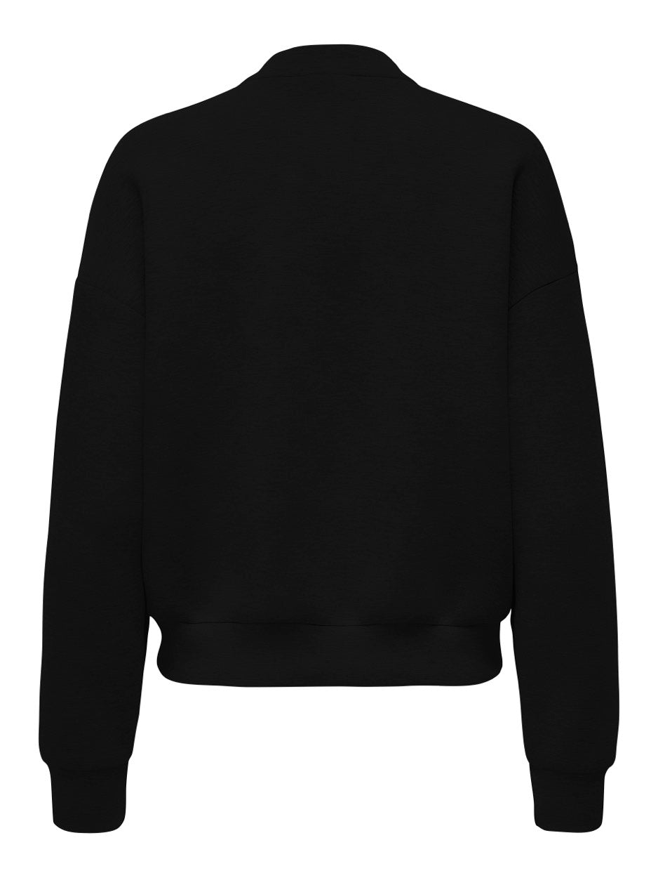 Onlnaomi L/s Bomber Box Swt - Zwart