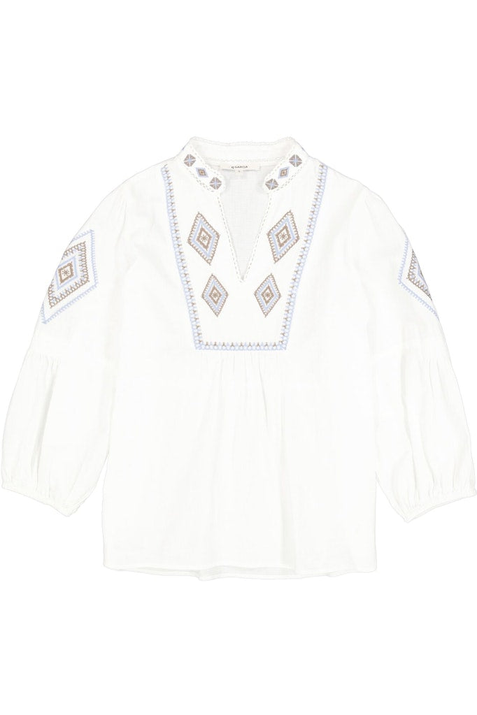 Blouse L/s - Off-white