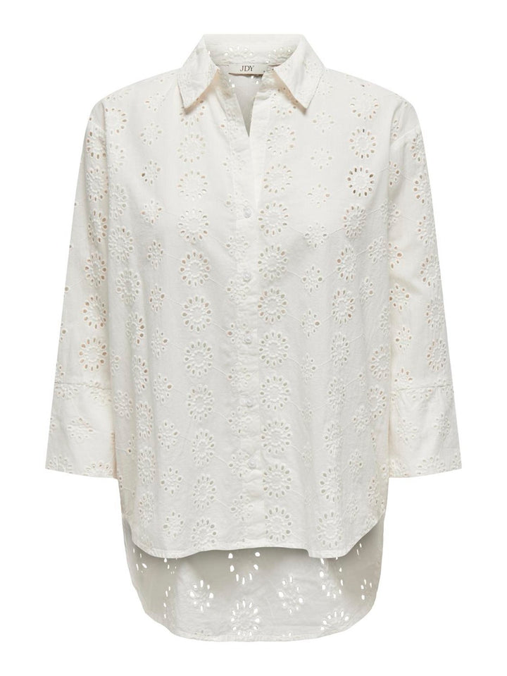 Jdytallie 3/4 Long Shirt Wvn Noos - Off-white