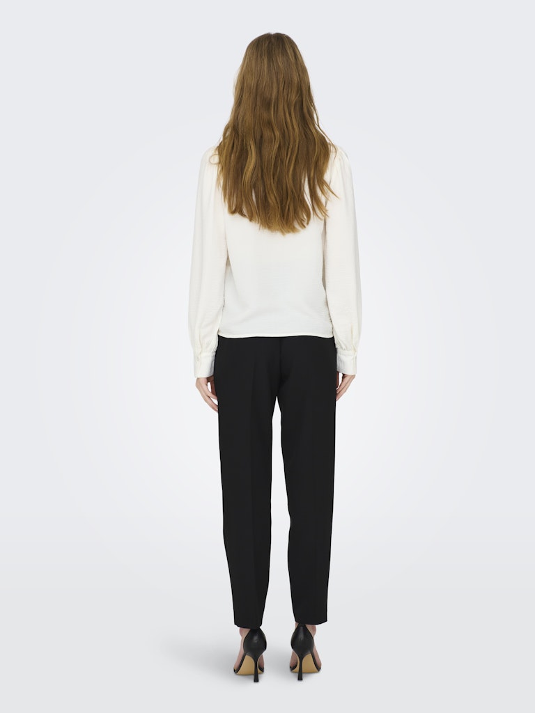 Jdydivya Life L/s Puff Shirt Wvn Dia - Off-white