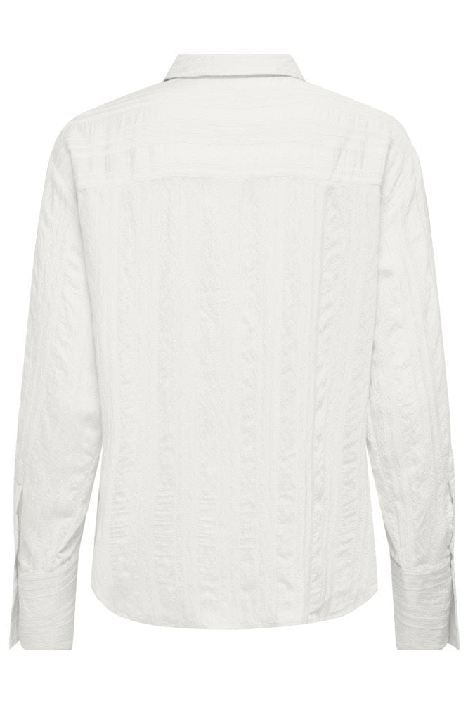 Jdydanny L/s Loose Shirt Wvn - Off-white