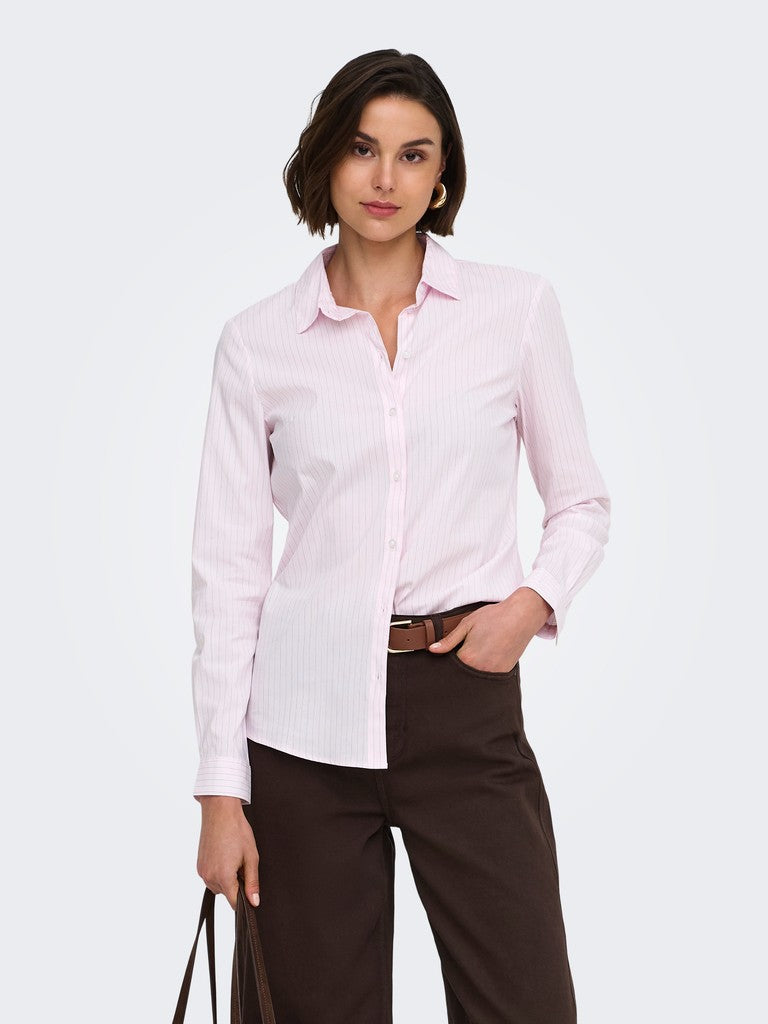 Jdymio L/s Shirt - Roze Dessin