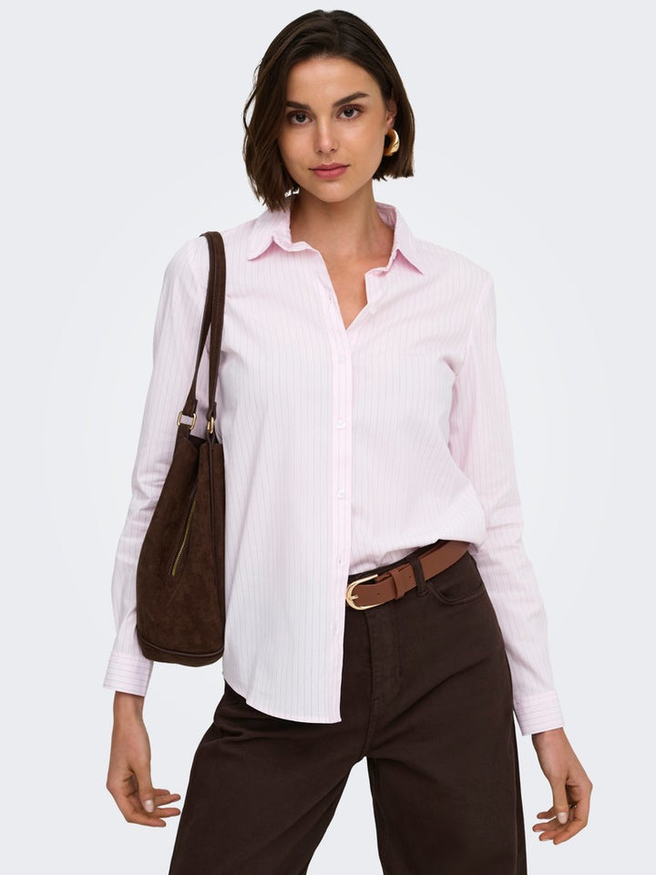 Jdymio L/s Shirt - Roze Dessin