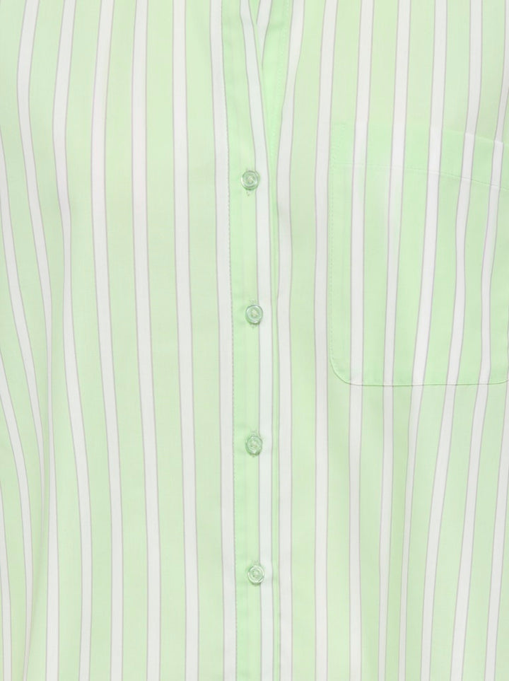 Onlzaylee L/s Shirt Cs Wvn - Groen Dessin