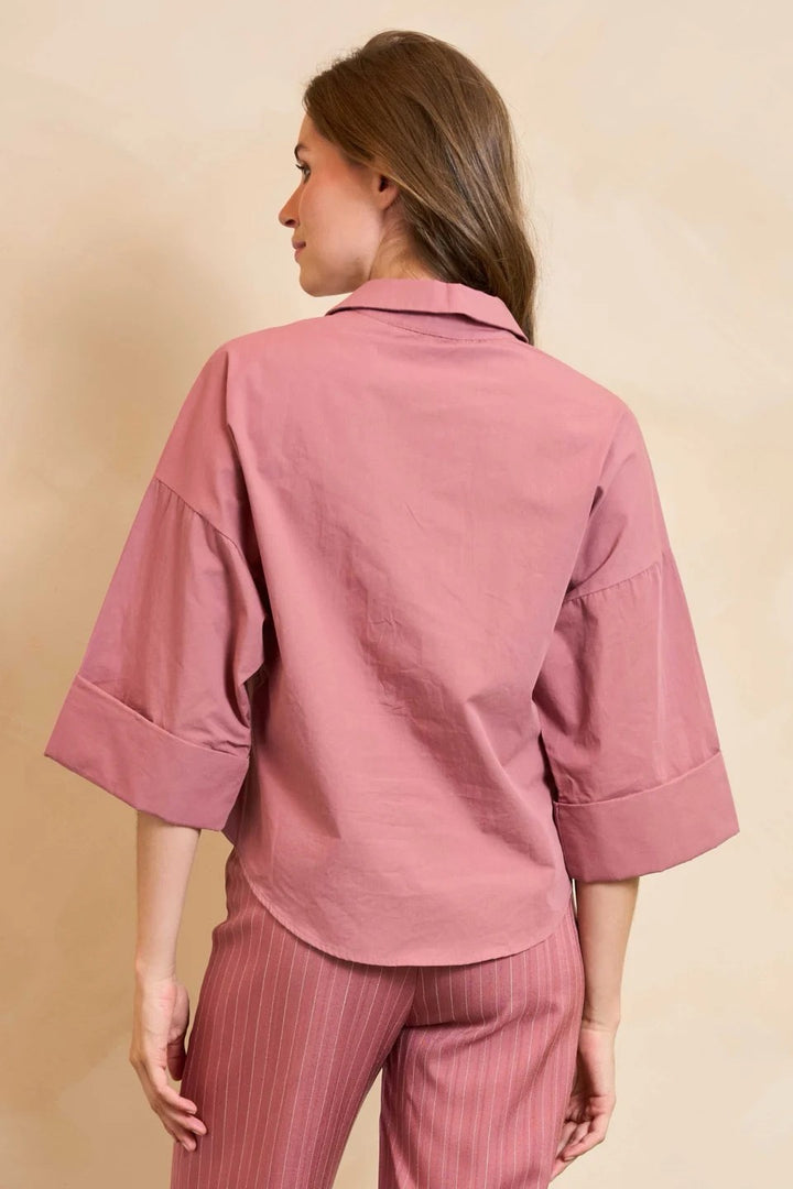 Blouse Selou - Steenrood