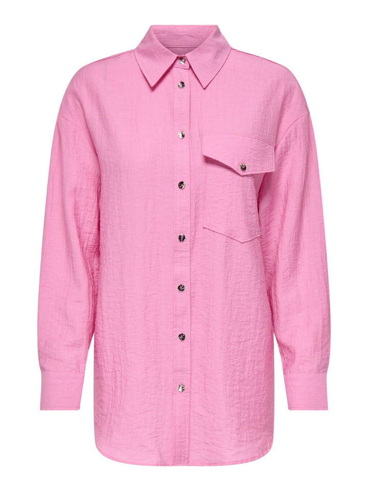 Onltania Life Ls Shirt Wvn - Roze